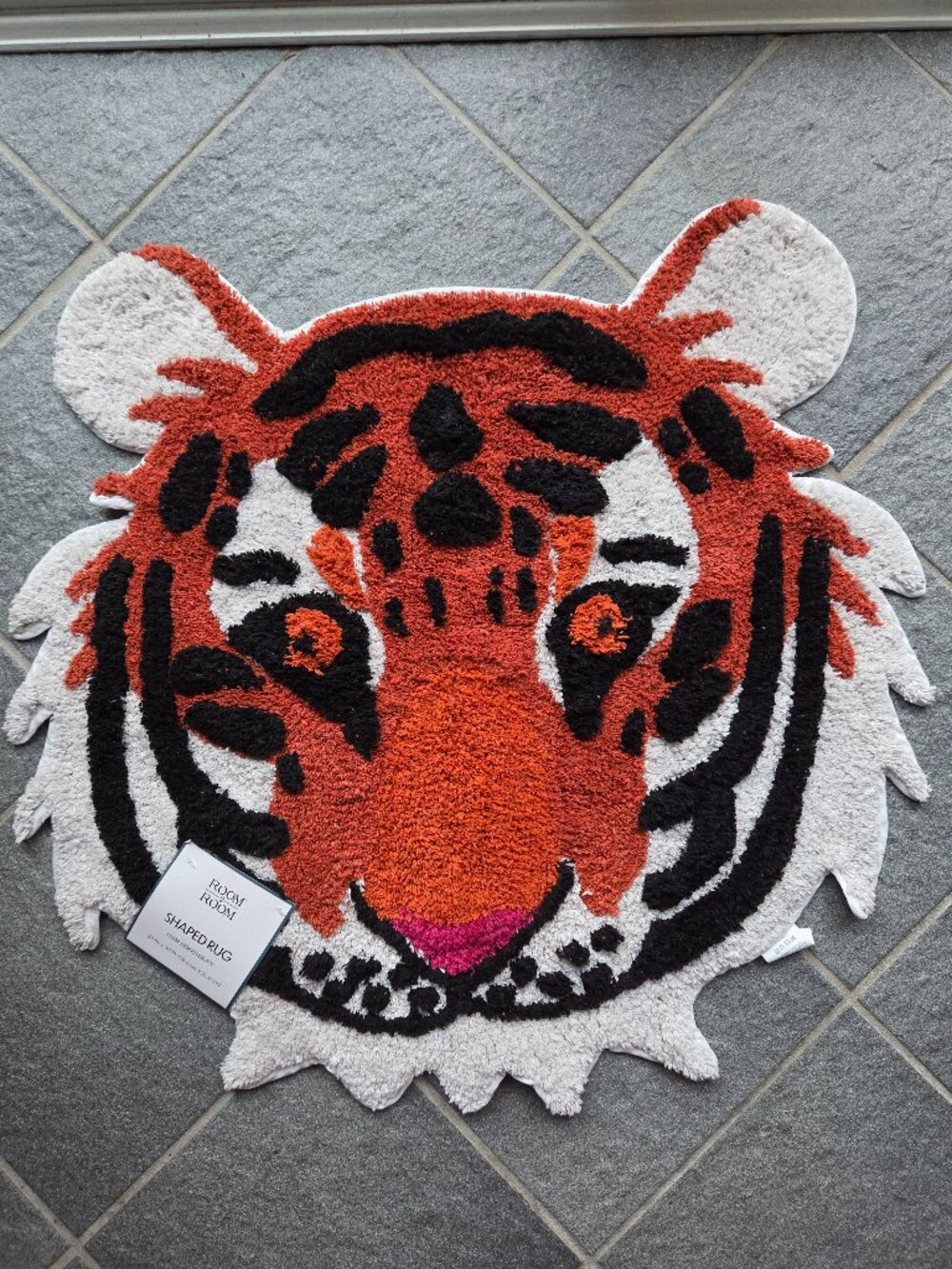 Room 2 Room Tiger Shaped Rug